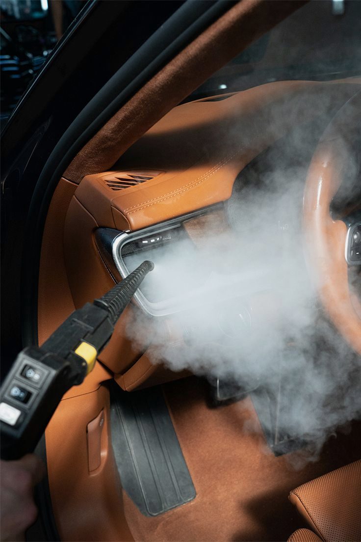 Steam Interior: Deep clean with heat, not harsh chemicals